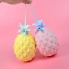 Amazon's best-selling venting pineapple venting toys, venting light mud flour balls, kneading balls, simulated fruits, stress-relieving toys, children's toys, student gifts and prizes, factory direct sales details Picture